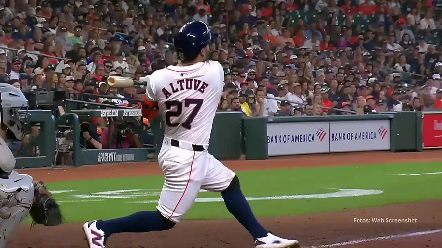 José Altuve sigue construyendo su camino a Cooperstown (Cortesía)
