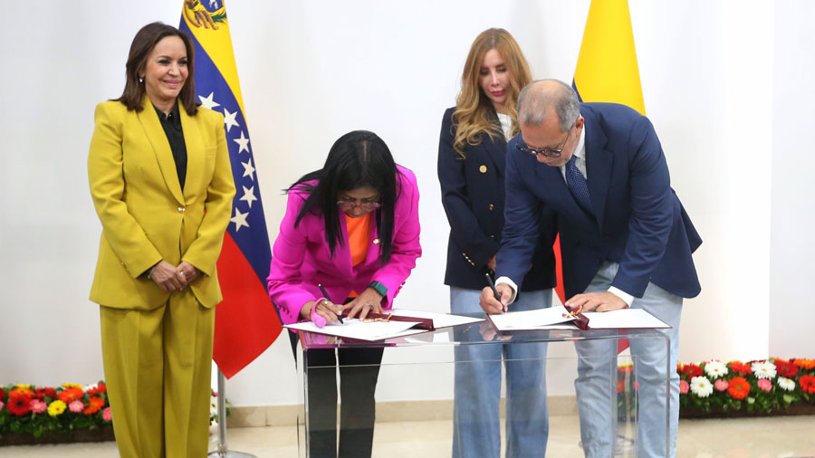 Venezuela y Colombia firman memorándum de una Zona de Desarrollo Binacional