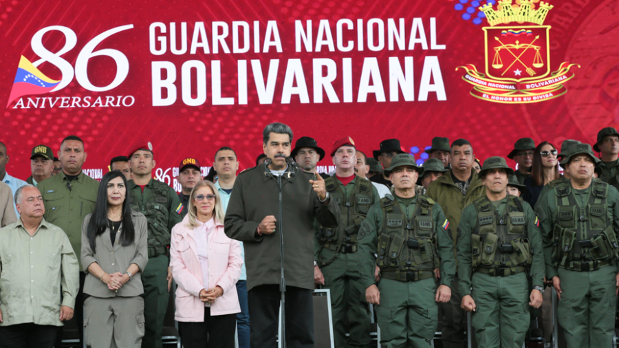 Jefe de Estado conmemora el 88.° aniversario de la GNB (referencial)
