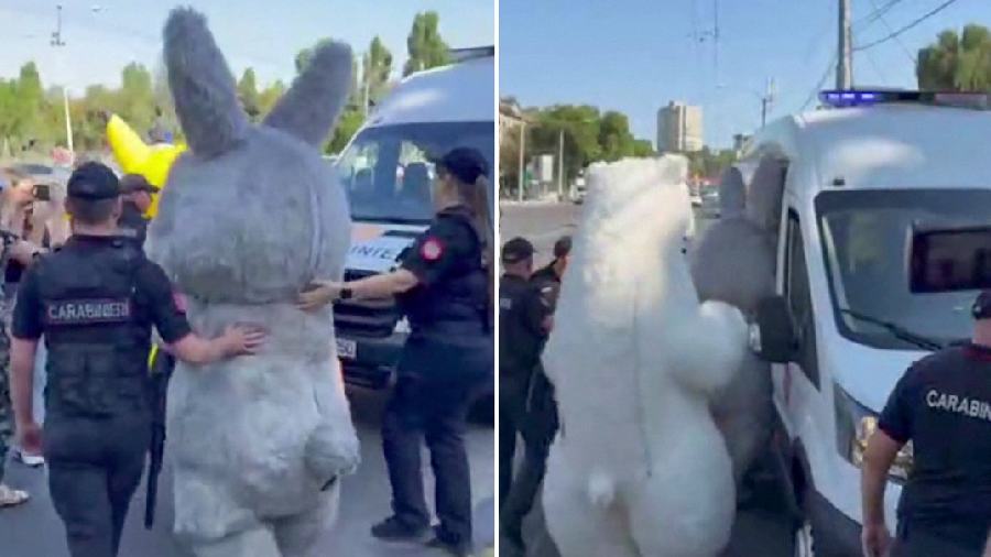 Protesta en apoyo a Yevgenia Gutsul en Moldavia Protesta en apoyo a Yevgenia Gutsul en Moldavia