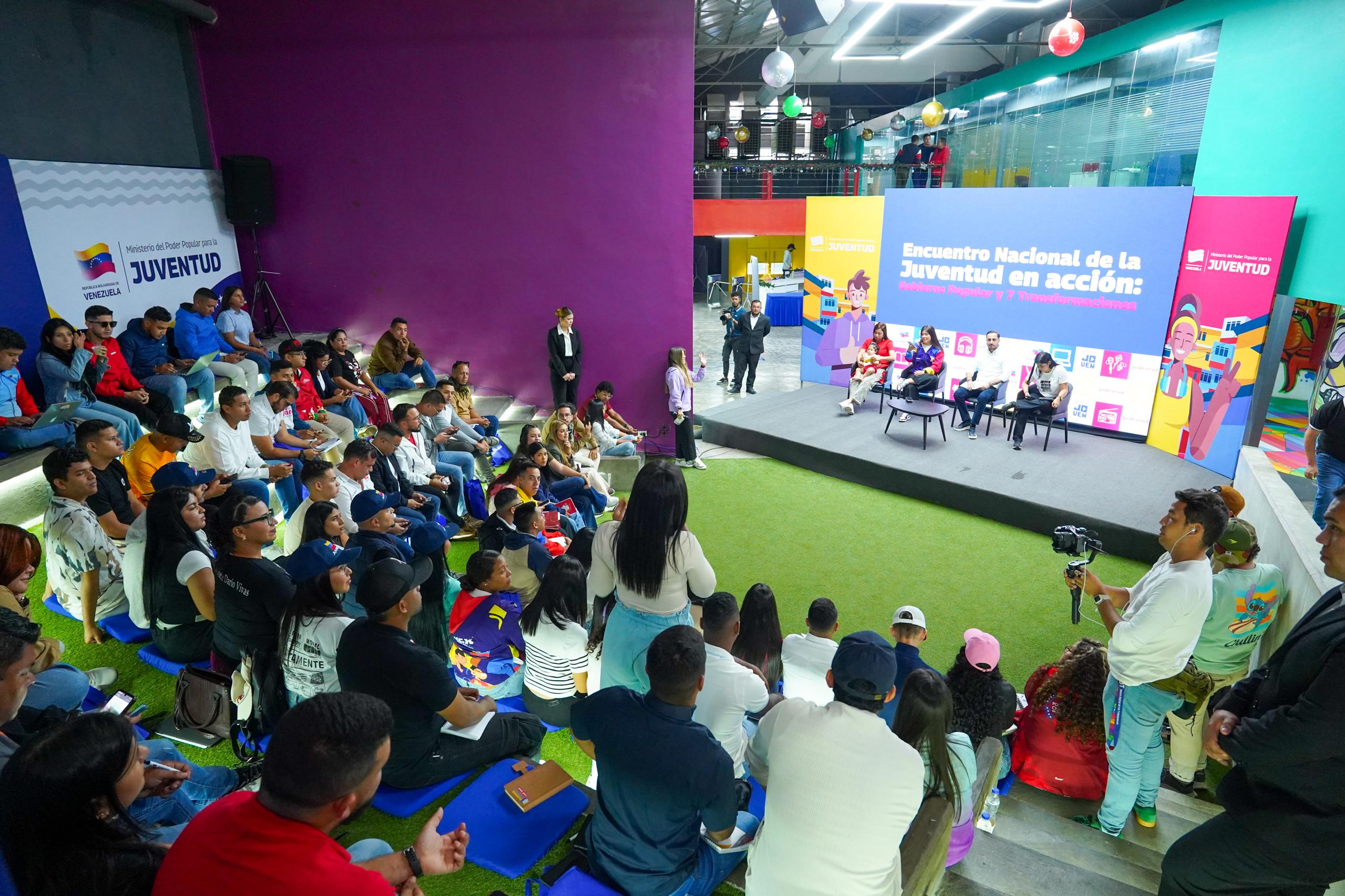 Inició Encuentro Nacional de la Juventud en Acción