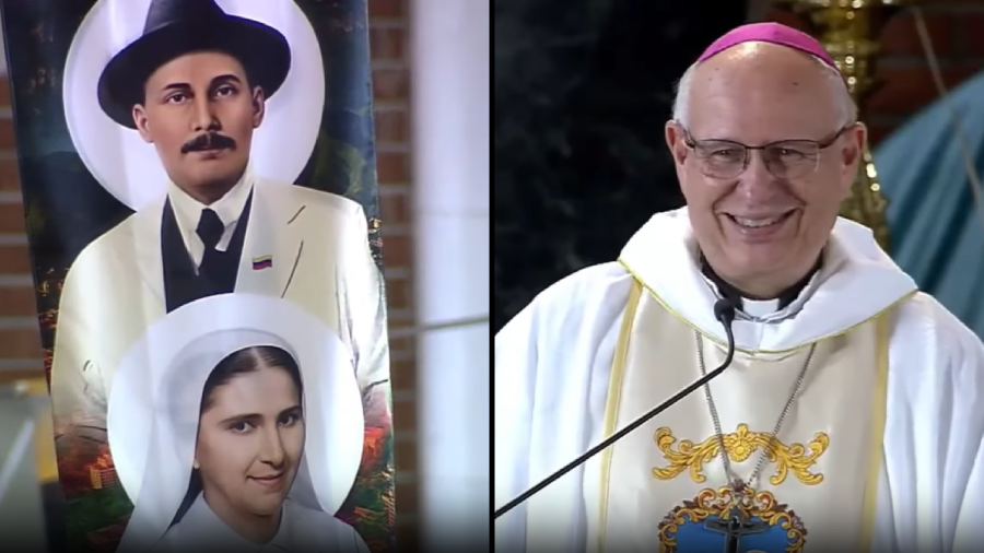 Archbishop Biord Celebrates Faith and Hope at Caracas Sanctuary for Saints