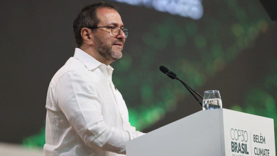 Cortesía. Canciller Yván Gil durante su intervención en la COP30 de Belém Cortesía. Canciller Yván Gil durante su intervención en la COP30 de Belém