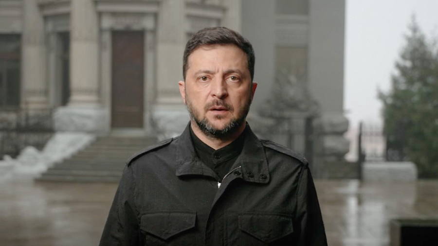 Mensaje de Zelenski al pueblo: Este es uno de los momentos más difíciles en  la historia de Ucrania