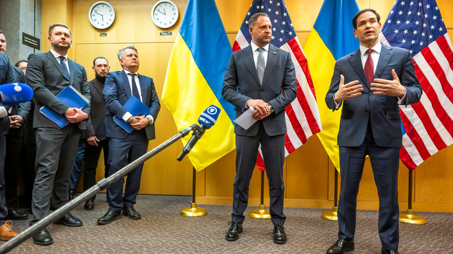 EE.UU. y Ucrania redactan nueva versión del plan de paz
