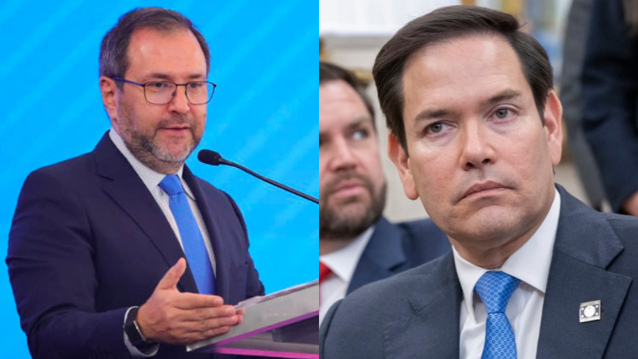 Referencial. Yván Gil (canciller de Venezuela) - Marco Rubio (Secretario de Estado de EEUU) Referencial. Yván Gil (canciller de Venezuela) - Marco Rubio (Secretario de Estado de EEUU)