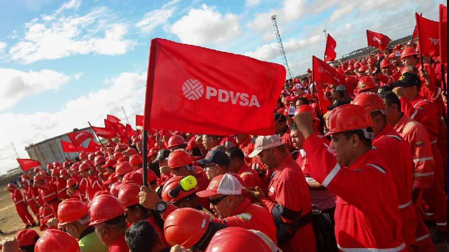 Fuerza trabajadora petrolera de PDVSA