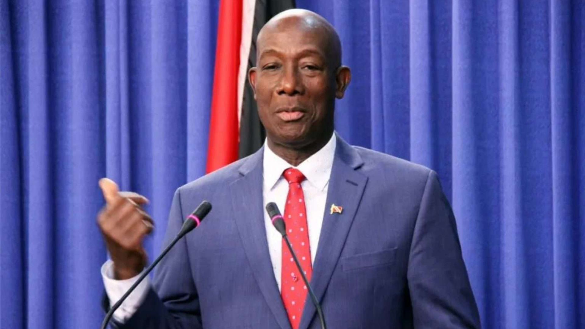 Dr. Keith Rowley, ex primer ministro de Trinidad y Tobago