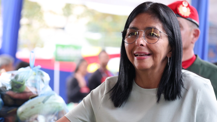 Delcy Rodríguez, Presidenta Encargada de Venezuela