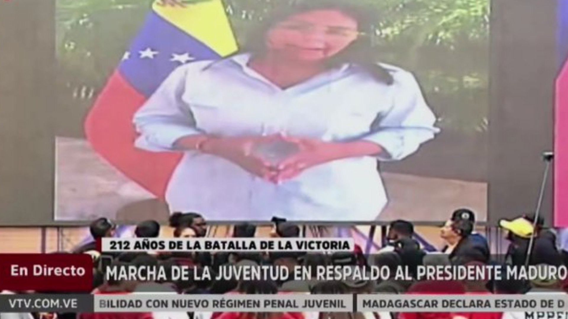 Delcy Rodríguez se dirige a la juventud Delcy Rodríguez se dirige a la juventud