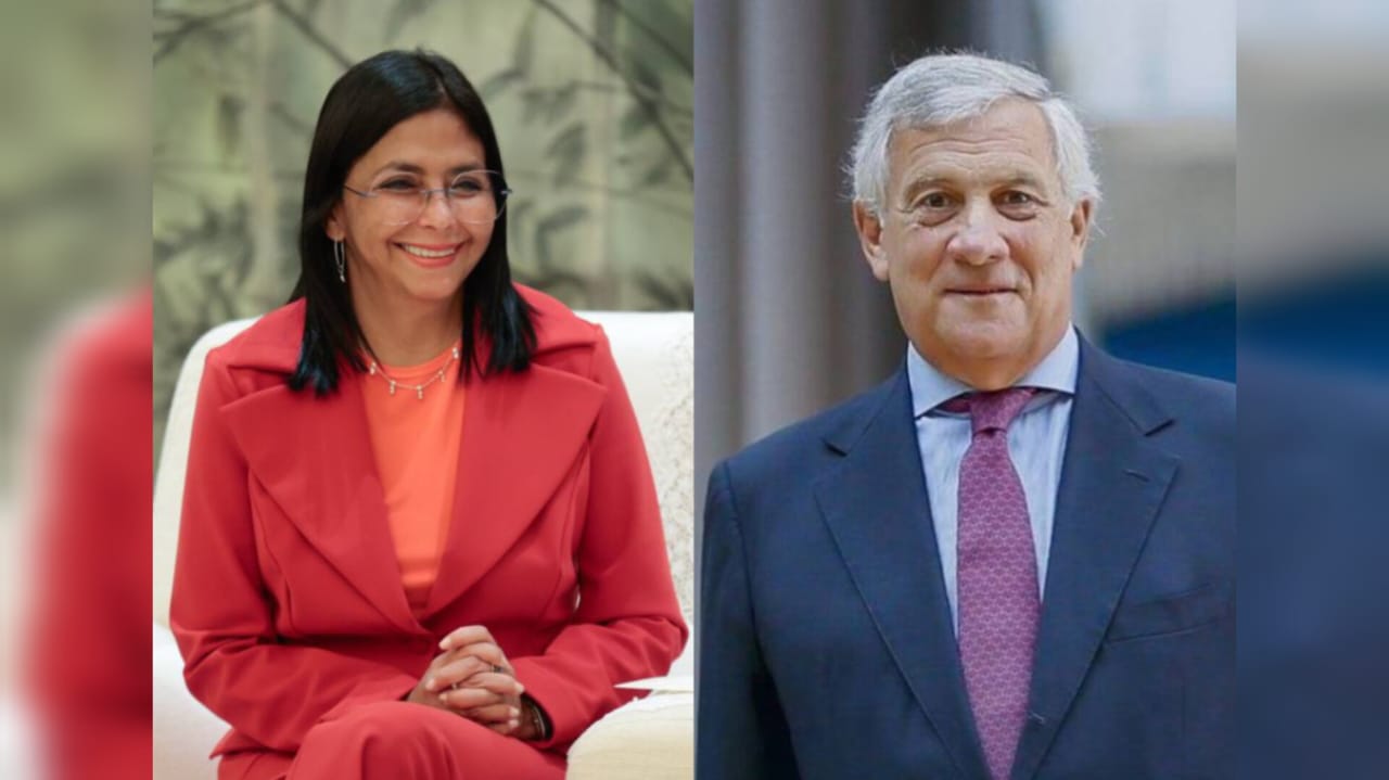 Presidenta encargada conversó con canciller de Italia