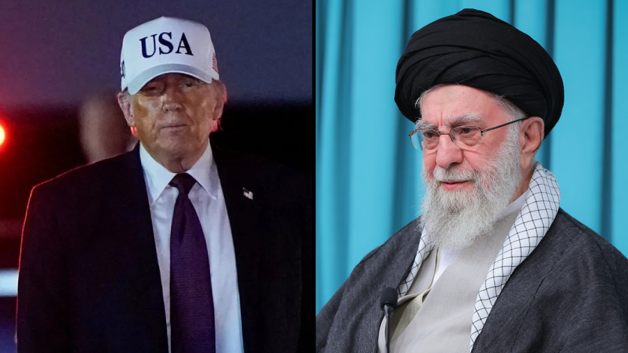 Donald Trump y Ali Jamenei Donald Trump y Ali Jamenei