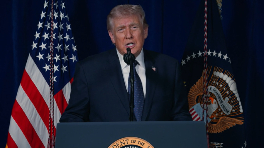 Trump en mensaje en video a las Fuerzas Armadas Iraníes