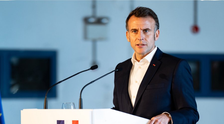 Presidente Macron (Cortesía)