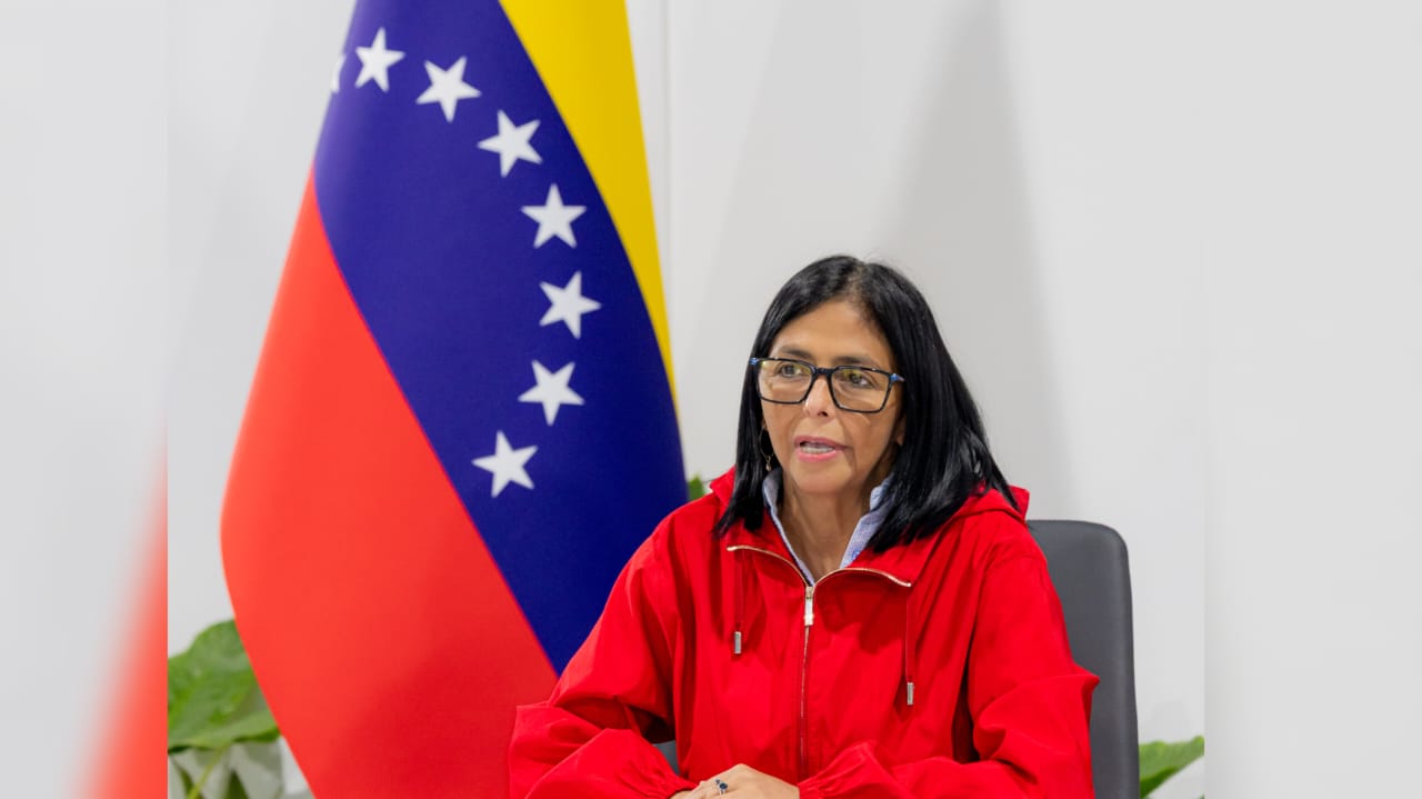 Presidenta (E) Delcy Rodríguez (Cortesía)