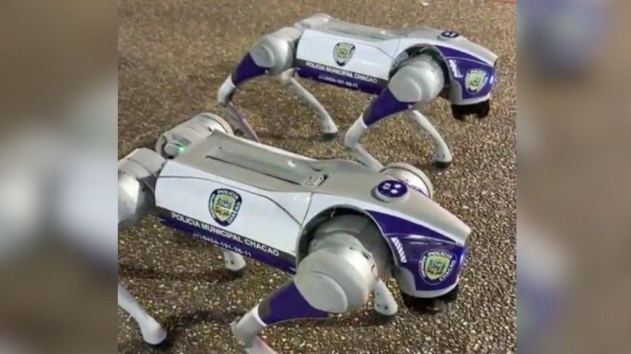 Chacao implementa perros robóticos para garantizar la seguridad ciudadana