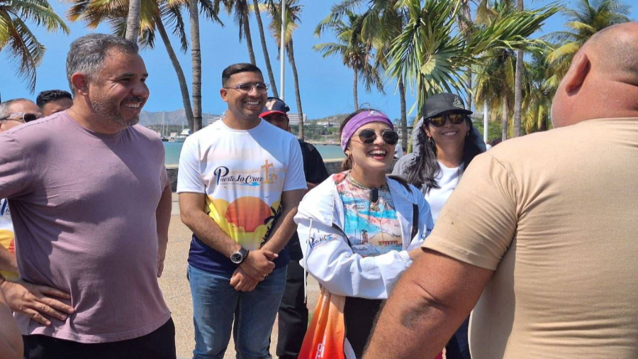 MINISTRA DE TURISMO SUPERVISA OPERATIVO EN PUERTO LA CRUZ