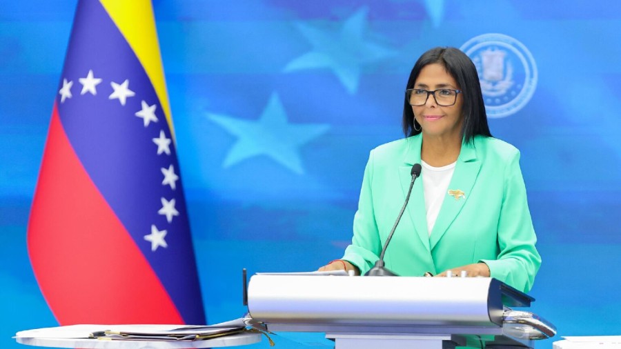 Presidenta encargada Delcy Rodríguez Presidenta encargada Delcy Rodríguez