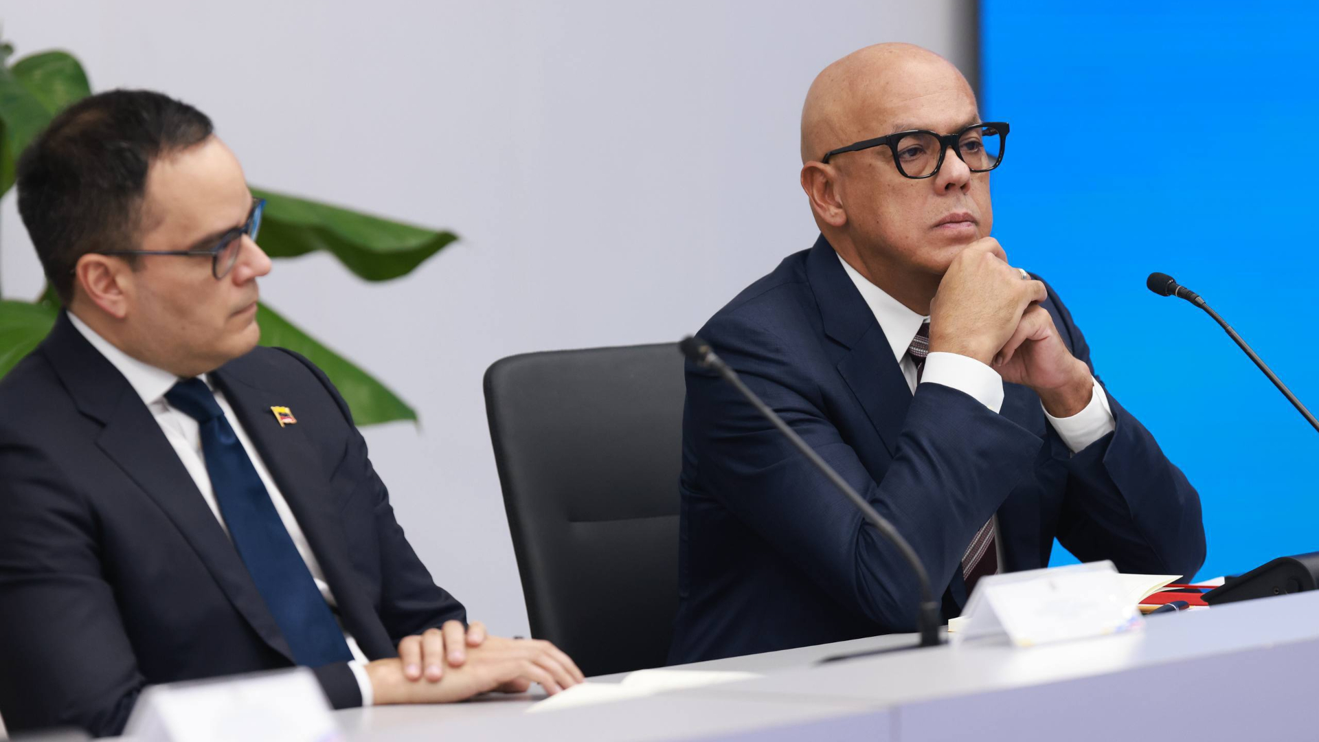 Presidente de la Asamblea Nacional, Jorge Rodríguez (Derecha) / Cortesía Presidente de la Asamblea Nacional, Jorge Rodríguez (Derecha) / Cortesía