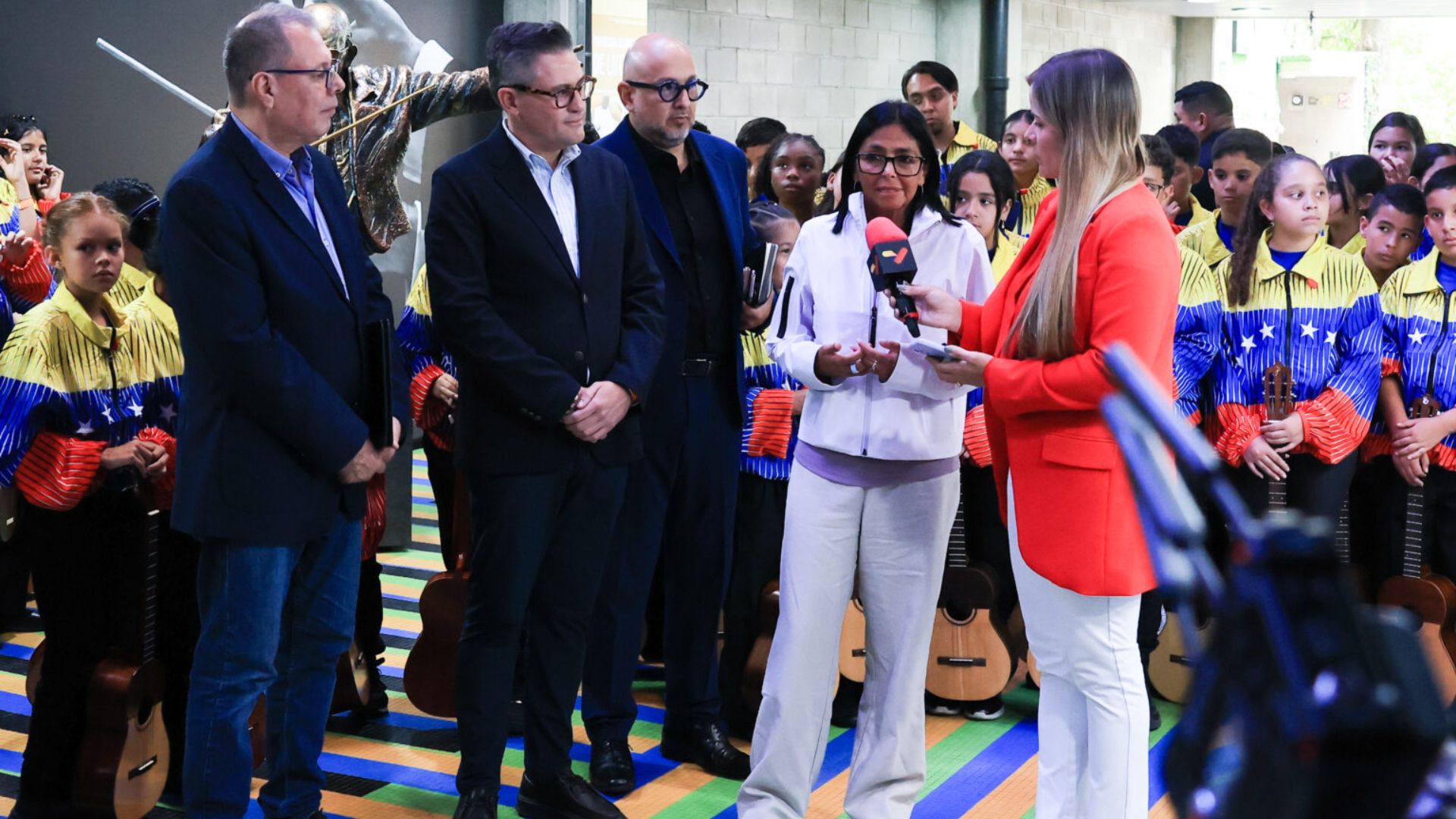 Presidenta encargada, Delcy Rodríguez (Cortesía)