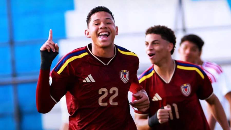 Santiago Sánchez, seleccionado de Venezuela sub17