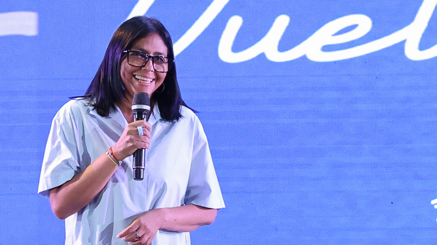 Delcy Rodríguez, presidenta encargada