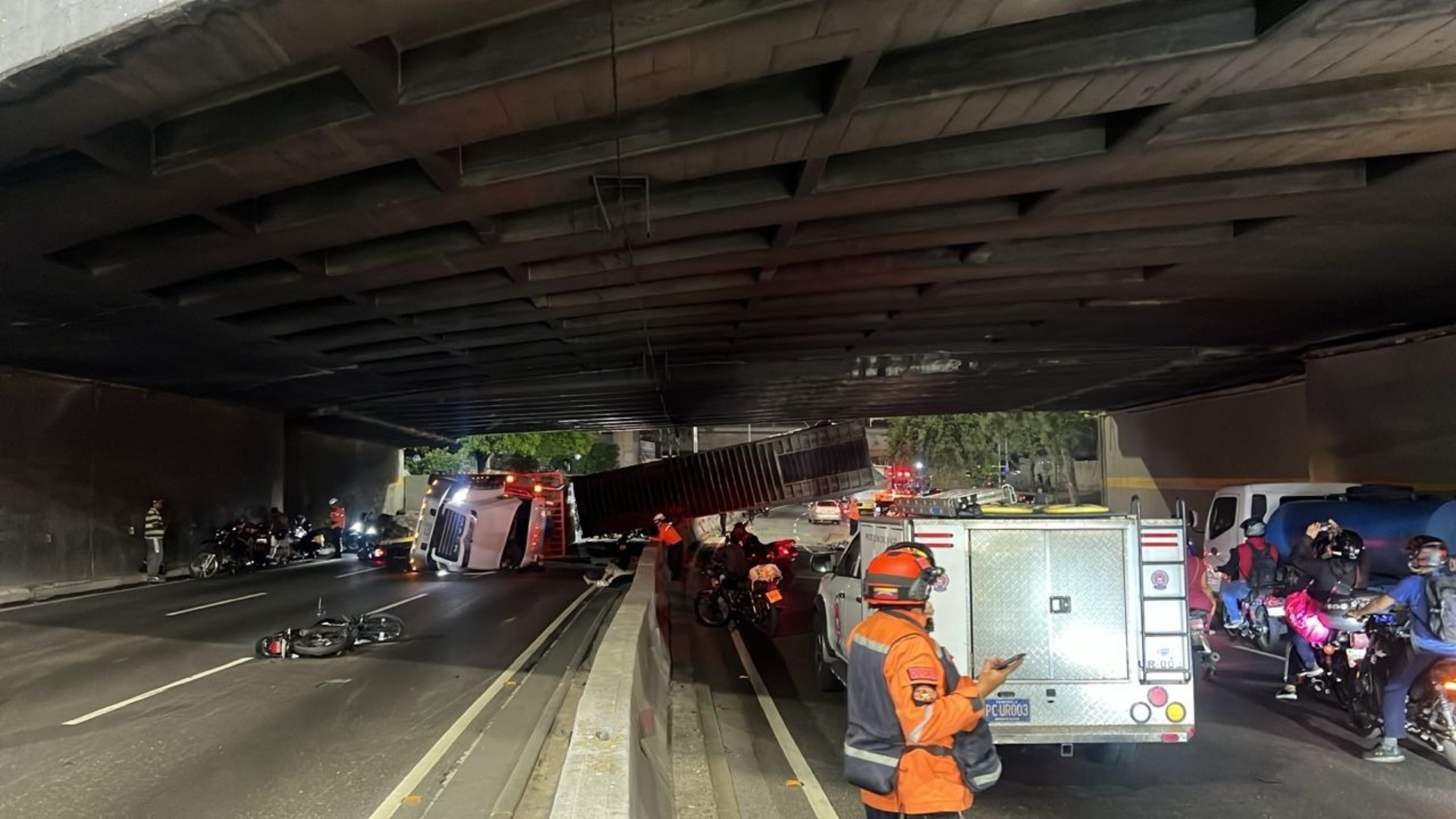Accidente en el Cienpiés Accidente en el Cienpiés