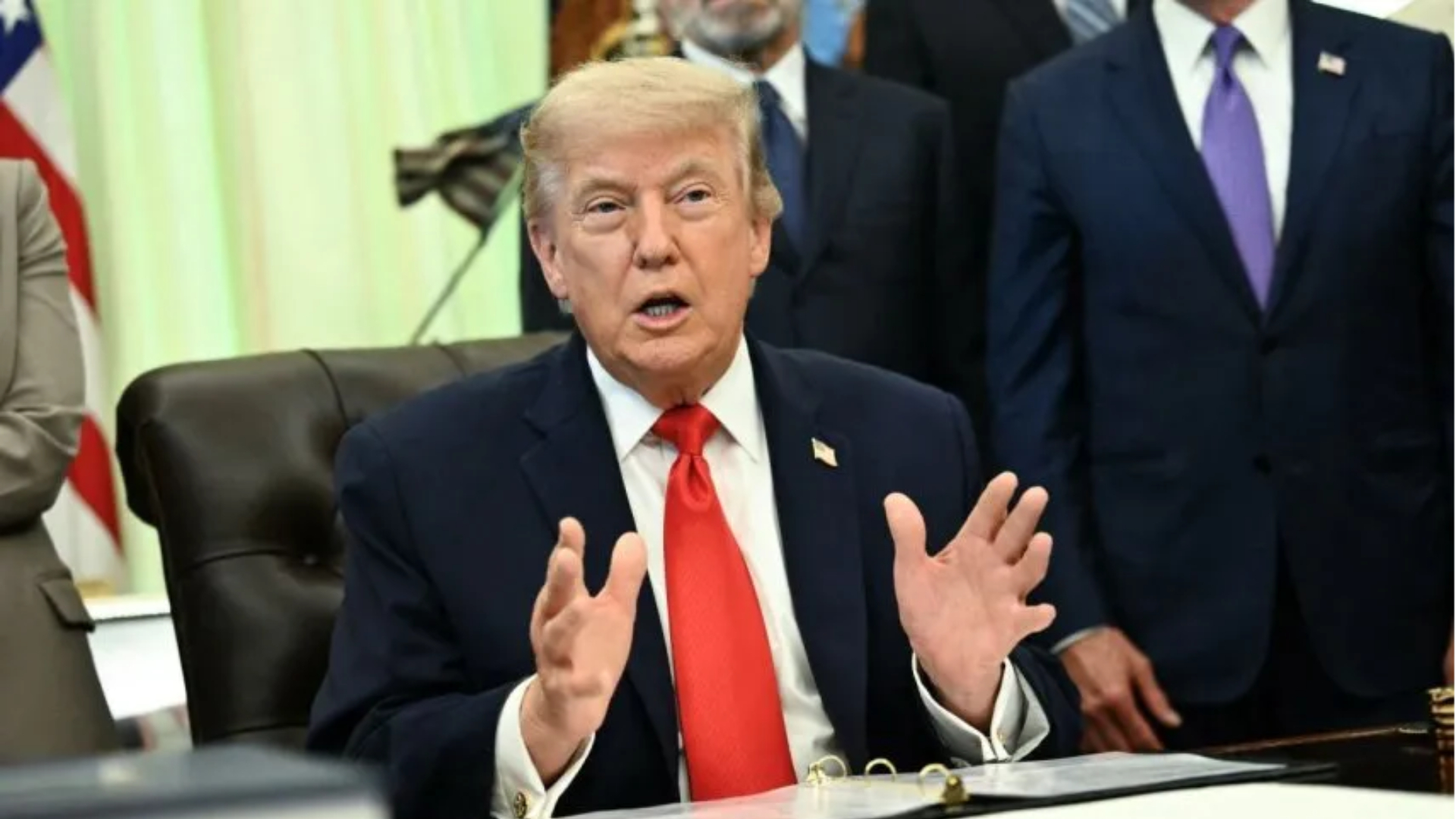 Presidente de Estados Unidos, Donald Trump (AFP)
