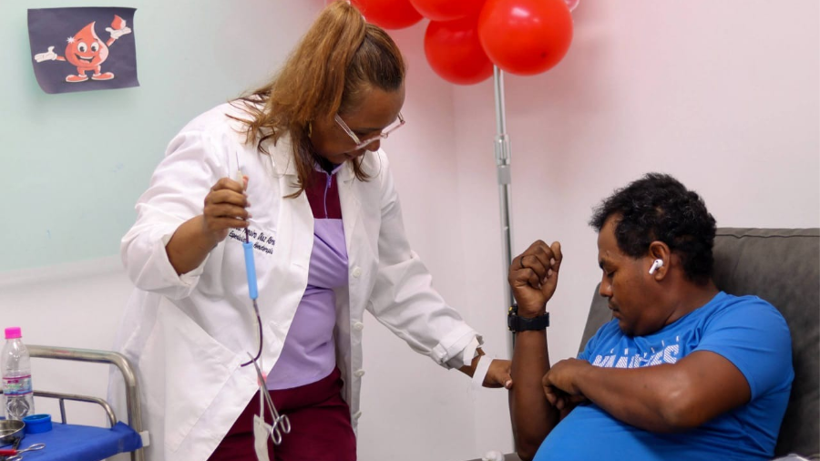 Successful Voluntary Blood Donation Drive Held at Gran Cacique Higoroto University Hospital
