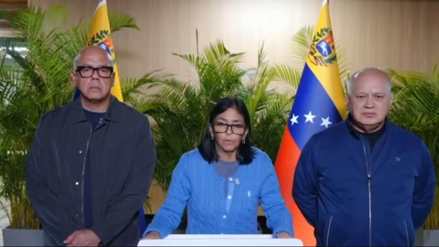 Delcy Rodríguez ofrece balance sobre sismo de 7.5