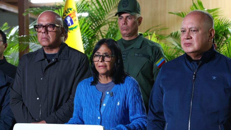 Presidenta encargada, Delcy Rodríguez