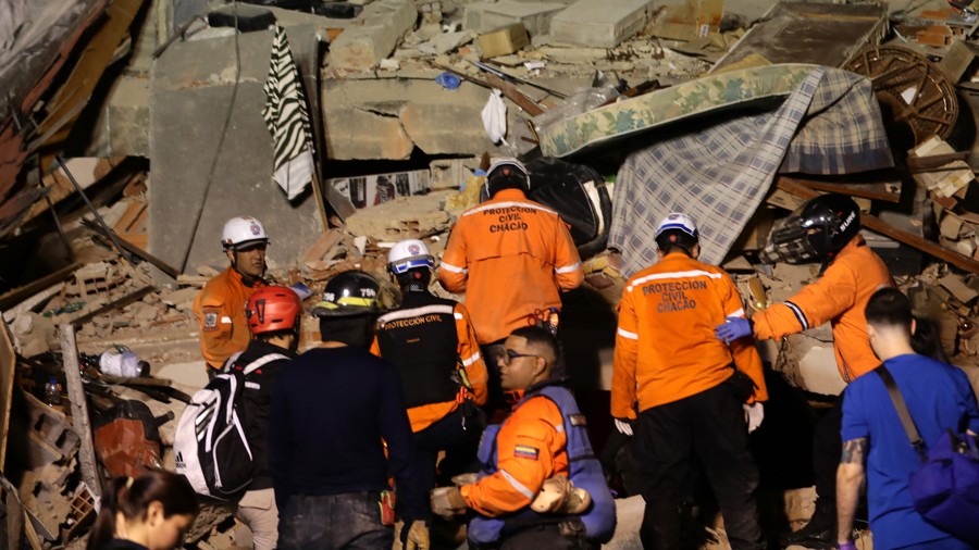 Sismo en Caracas 24.06.26 / EFE- Ronald Peña R