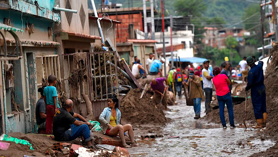 Venezuela afectada por lluvias 