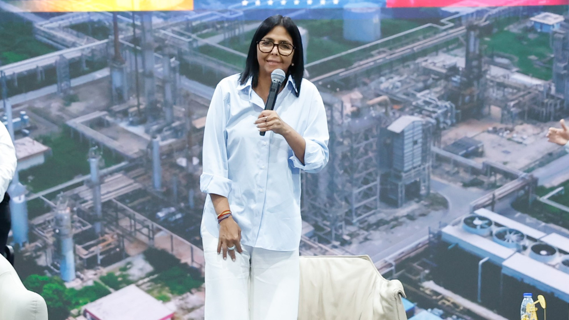 Presidenta Delcy Rodríguez denuncia sabotaje al sistema eléctrico en el Zulia (Prensa P.)