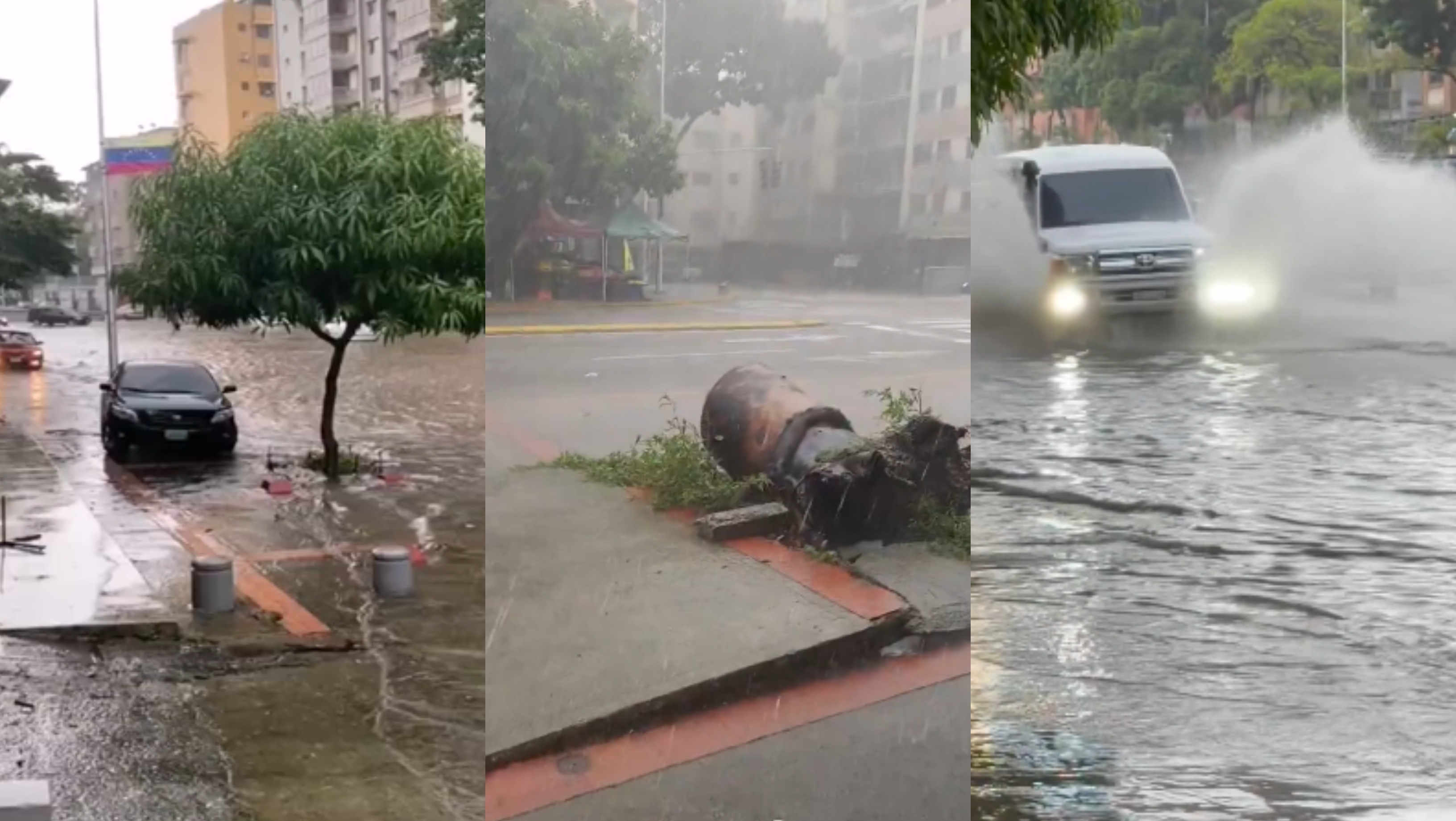 Lluvias en Caracas 